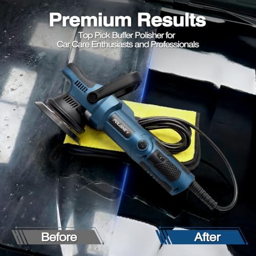 Buffer Polisher, 15mm Dual Action Random Orbital Polisher