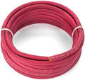 EWCS 2/0 Gauge Premium Extra Flexible Welding Cable 600 Volt - Red - 50 Feet - Made in the USA