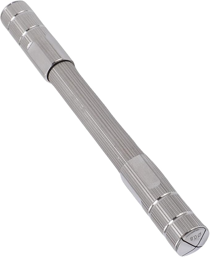 MAVIS LAVEN Pin Vise, Stainless Steel Double Ended Hand Drill for Jewelry Making and Watch Repair, 12cm Length, Versatile Tool for Fine Tasks