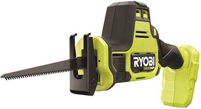 RYOBI ONE+ HP 18V Brushless Compact One-Handed Reciprocating Saw (Tool Only) PSBRS01B | Battery and Charger Sold Separately