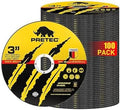 3 Inch Cut Off Wheels, 100 Pack Metal and Stainless Steel Cutting Wheel