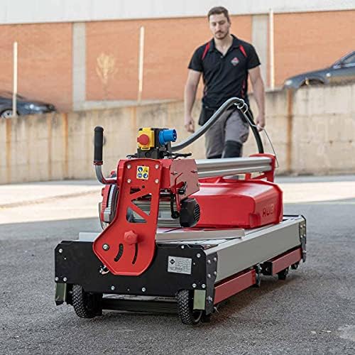 RUBI | Electric Cutter and Miter Saw DCX-250 Xpert 1250 Cutting Lenght 49 3/16"| Table Saw For Cutting of Natural Stone such as Marble or Granite | Circular Tile Wet