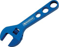 Allstar Performance ALL11153 Adjustable AN Wrench, Single End, Up to 20 AN, 10 in Long, Aluminum, Blue Anodized, Each