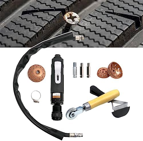 Sporacingrts Tire Repair Buffer Kit with Buffing Wheels and Tools