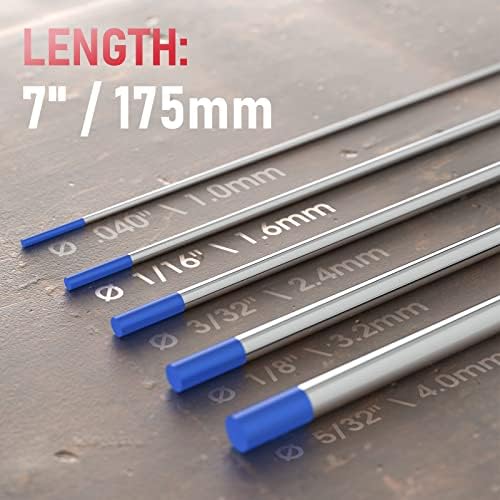 YESWELDER TIG Welding Tungsten Electrode 2% Lanthanated