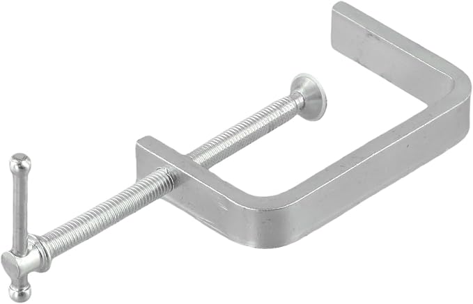 Stainless Steel C Clamps, 0-100 Mm 4 Sizes C Clamp, Heavy Duty Woodworking Clamp With Wide Jaw Openings For Carpentry Woodwork Building Wood, Plastic, Stone, Metal Stable Clamping(0-85mm)