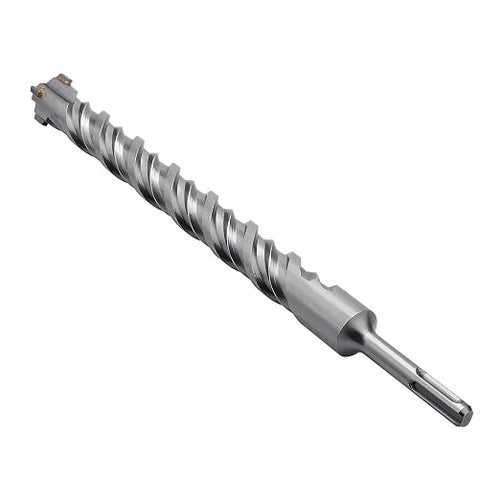 1-3/16 inch X 18 inch SDS Plus Rotary Hammer Drill Bit, Concrete Drill Bit for Concrete, Brick, Cement and Stone,18 inch Length (18" Length, 1-3/16" Diameter)