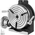 Rotary Table Horizontal Vertical Dividing Plates for Milling Machine Rotary Table Milling Machine Tools (8 IN+3Slot)