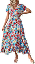 PRETTYGARDEN Women's Boho Floral Summer Maxi Dresses