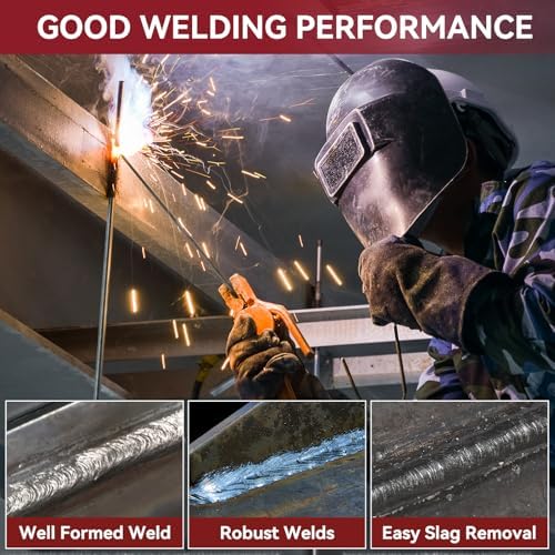 ARCCAPTAIN E6013 Welding Rods 1/8" 5 LB Carbon Steel Sticks Electrode