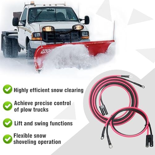 HYD01684 HYD01690 Power Ground Cable Kit for BOSS Snow Plows
