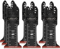 LEILUO 7Pcs Oscillating Tool Blades Wood, 70mm Extra Long Japanese Teeth