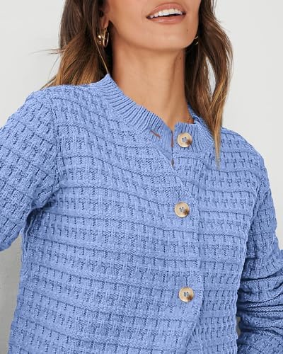 PRETTYGARDEN Women's Fall Lightweight Cardigan Sweaters