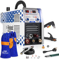 Plasma Cutter Welder Combo Non-HF Pilot Arc & Welding Gloves