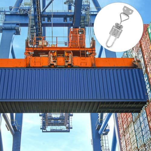 WOONEKY Toggle Latch Clamp Practical Workholding Device Stainless Steel with Adjustable Locking Force and Creative Appearance, Sturdy Metal Hasp Lock for Jigging and Movable Bases