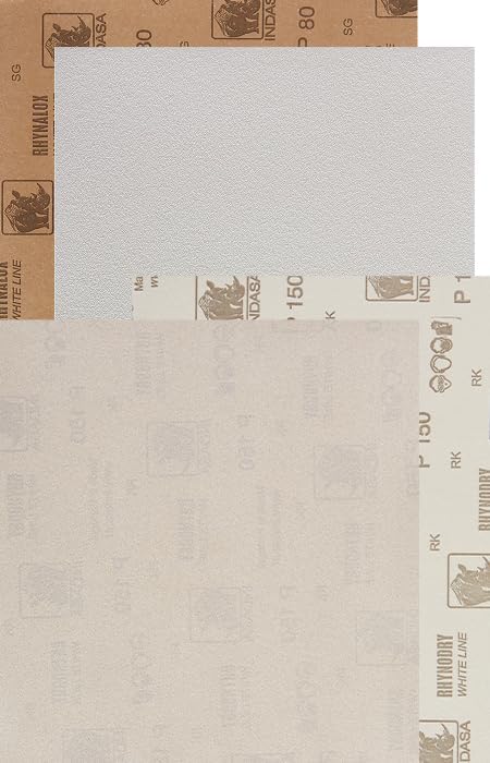Indasa White Line Sanding Sheets 9 X 11 50 Sheets (3-40)