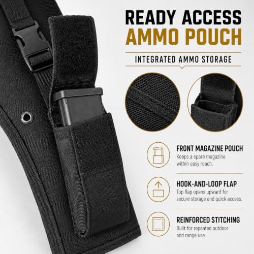 LU-DILUANK Thermal Insulated Suppressed Handgun Pistol Holster
