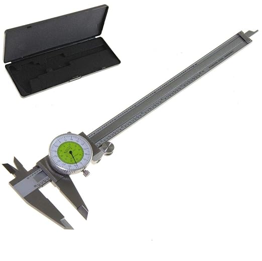 iGaging 8" Fractional & Decimal Inch Combination Dial Caliper