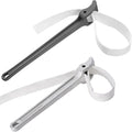 SPARKWHIZ Strap Wrench, 12" & 18" Handle Adjustable Strap Plumbing Wrench, Nylon Strap Pipe Wrench for Replacing Oil Filter, Water Filter