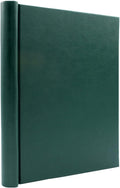 Faux Leather Springback Thesis Binder - Green, 2" Spine, by Bindertek