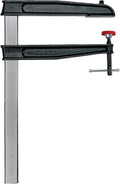 BESSEY Deep Reach Tradesman's Bar Clamp - 20 In. Throat x 24 In - CDS24-10WP - Woodworking Clamps with Wooden Handle, Ideal for Home Improvement, Workbench Projects, carpentry and Cabinetry