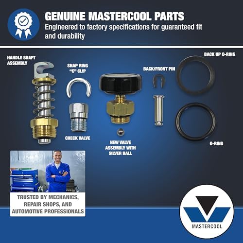 Mastercool 71201-001A-REPK Hydra-Flare Hydraulic Tool Repair Kit with Instructions – For 71202 Hydraulic Tool & Yoke
