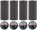 HOMO FABER 100Pcs 2 Inch Flap Discs, Die Grinder Sanding Disc Roll Lock