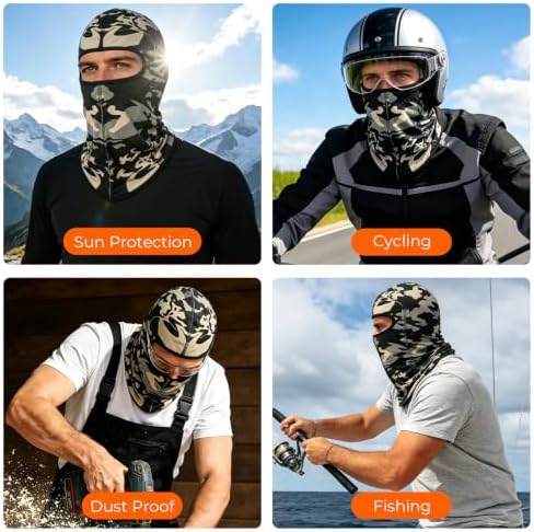 Fullsheild FR Balaclava Face Mask for Men Flame Resistant Hood Welding Cap
