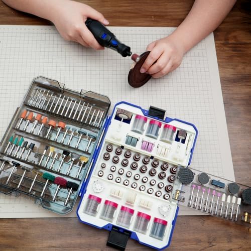 652-Piece Rotary Tool Accessory Kit, Dremel Compatible
