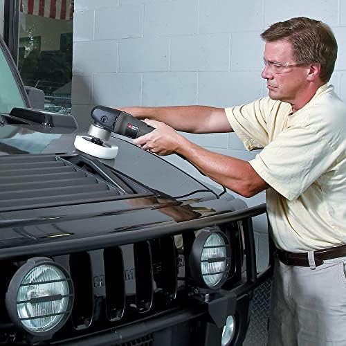 PORTER-CABLE Buffer Polisher, Car Polisher for Car Detailing, 6-Inch, Orbital, Variable Speed (7424XP)
