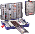 WORKPRO 698-Piece Rotary Tool Accessories Kit, Rotary Tool Bits for Easy Cutting, Grinding, Sanding, Polishing, Cleaning, Drilling, Carving and Engraving
