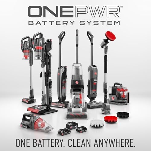 Hoover ONEPWR Telescoping Scrubber, Electric Spin Scrubber for Cleaning