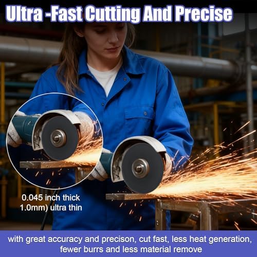 6” Cut Off Wheels for Metal 25 PCS 6 x .045 x 7/8 Inch Cutting Wheels