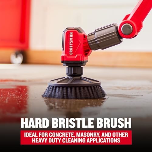CRAFTSMAN Power Scrubber Bristle Brush Set for V20 Cordless 2-in-1 Power Scrubber (CMCPSMHB)
