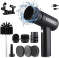 HAUSHOF Cordless Spin Scrubber with 7 Replaceable Heads & 3 Speeds