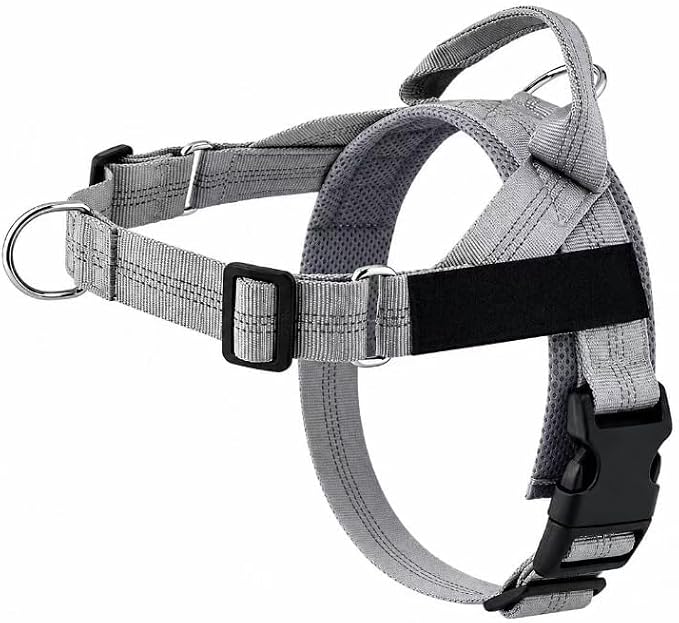 Pawly Lab Co No-Pull Harness,No Pull Dog Harness with Soft Padded Handle | Reflective Adjustable Breathable Mesh Pet Vest,Easy On-Off Soft Padded Harness,Easy for Training Walking for dogs of all size