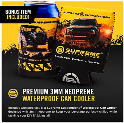 Supreme Suspensions - Heavy Duty Coil Spring Compressor Tool with Clamps - Can Cooler Included with Purchase