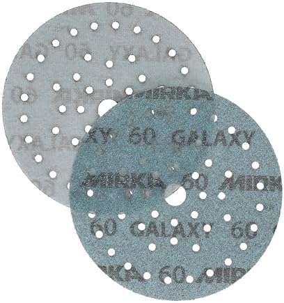 Mirka Galaxy Multifit Sandpaper 6 Inch Grit 60 50 Discs Pack