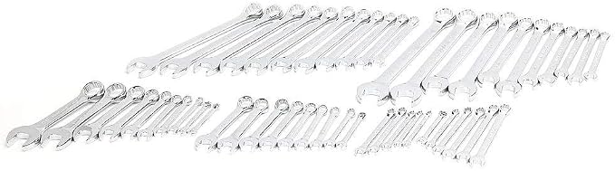 CRAFTSMAN 52 WRENCH SET COMBINATION METRIC AND SAE