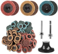93PCS 2inch Die Grinder Sanding Disc Quick Change Surface Conditioning Tool