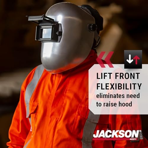 Jackson Safety PL280 Pipeline Welding Helmet Shade 10 Flip Front ANSI Z87.1