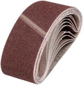HARFINGTON 3 x 18 Inch Sanding Belts, 10 Pcs 50 Grit Aluminum Oxide Abrasive Belt Sander File Belt for Woodworking, Metal Polishing, Knife Sharpener