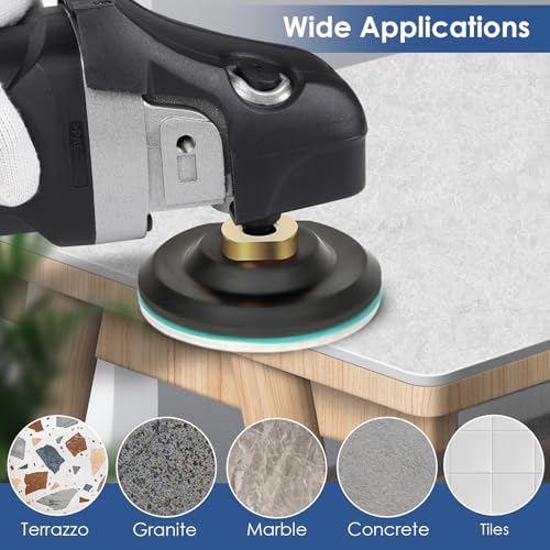 Diamond Polishing/Sanding Pads 4 Inch Wet/Dry 50-10000 Grit