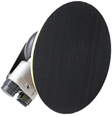AirVANTAGE Industrial Grade Random Orbital Air Sander Non-Vacuum With Low-Profile Pad, 1/4 in. NPT Air Inlet (5": 3/32- Hook & Loop)