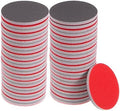uxcell 50pcs 1500 Grit Sanding Sponge 3" Hook and Loop Sponge Sanding Disc