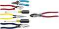 Klein Tools 80080 Hand Tool Kit: 2 Screwdrivers, 3 Pliers, Wire Stripper & Cutter for Electricians; Limited Warranty