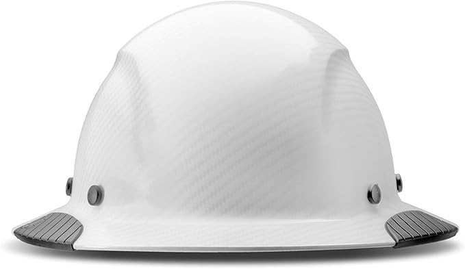 LIFT SAFETY Dax Fiber Resin Full Brim Safety Helmet/Hard Hat | 6 Point Suspension for Comfort & Impact Protection