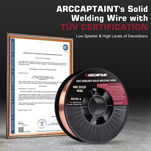 ARCCAPTAIN MIG Welding Wire ER70S-6 .030" 10LB x 2