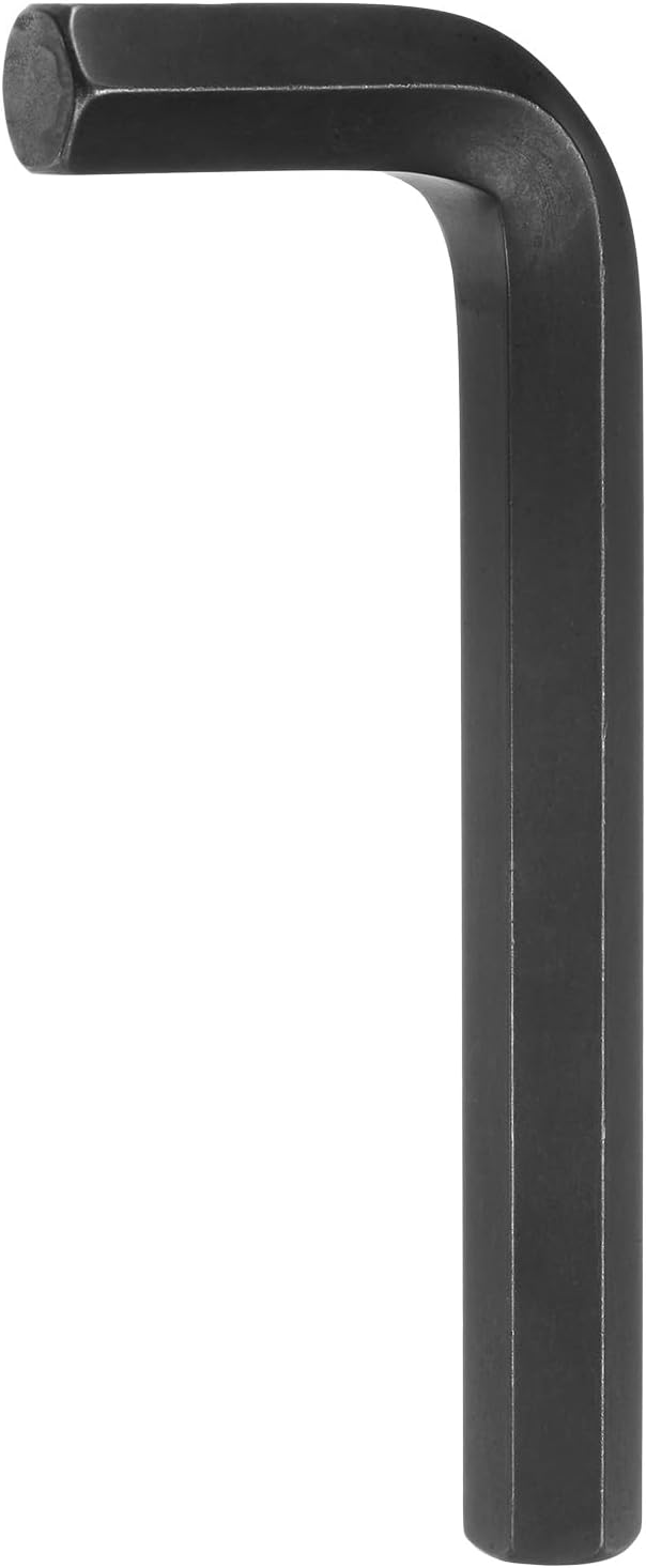 HARFINGTON Hex Key Wrench 27mm L-Shape Hexagon Metric Chrome Vanadium Steel | Repairing Tool Wrenches for Home Repair,Black
