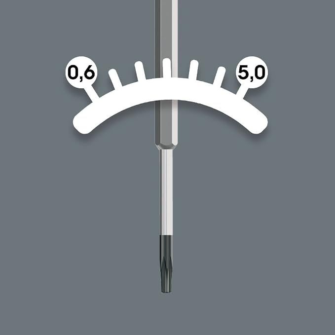 Wera 300 TX Torque Indicator Torx 3.0 Nm, 15 x 105 mm, 05027935001